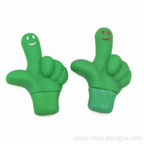 PVC Hand-shaped USB Flash Drive from 1GB-32GB